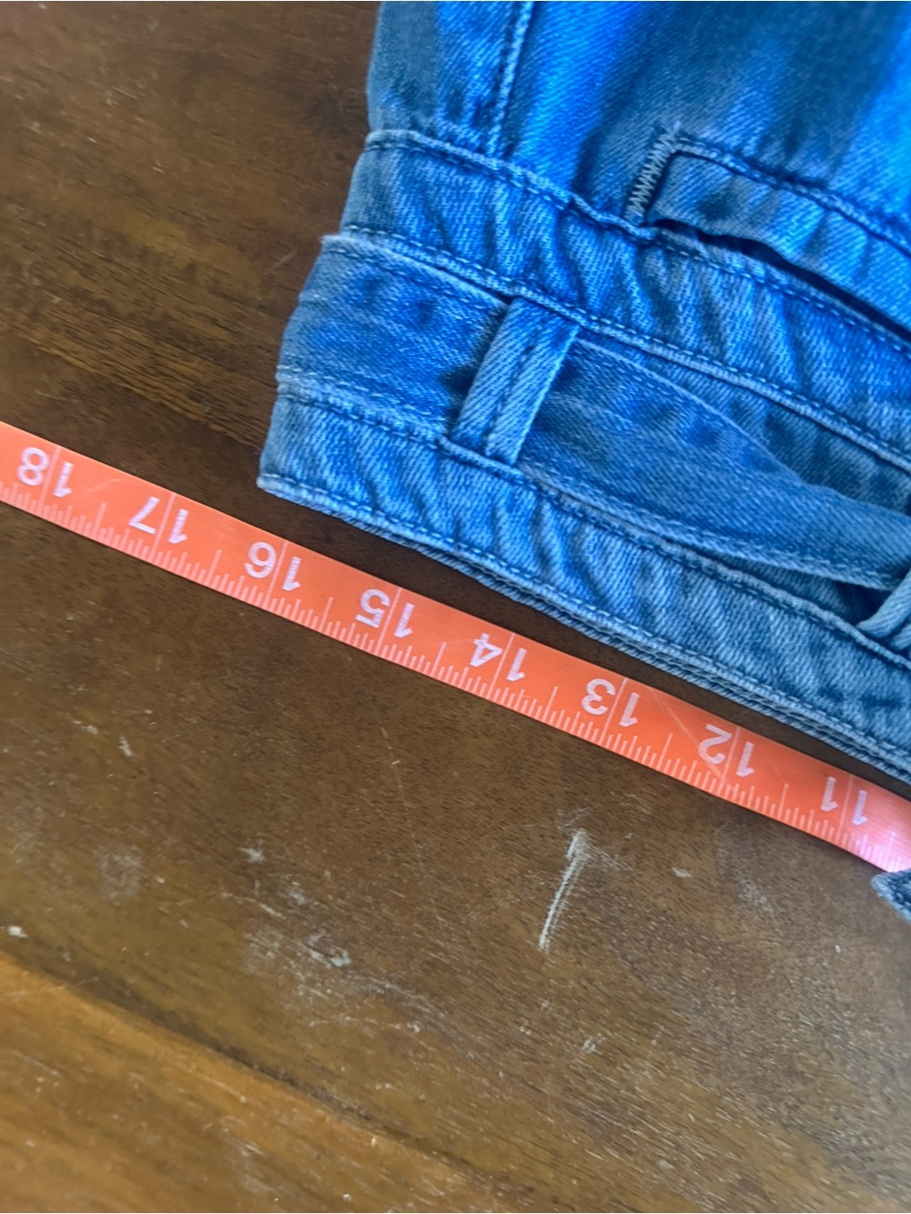 Paige Anessa Wide Leg Tie-Waist Denim Jeans - Blue size 31 NWT - Picture 7 of 11